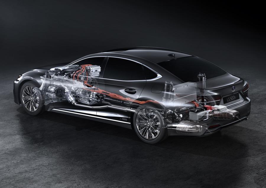 Схема Lexus LS500h 2017 года  (WW) (фото 58 из 58)